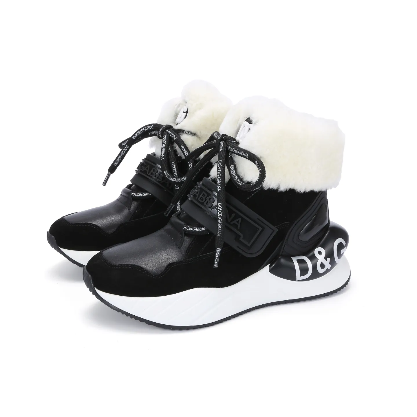 Men's men's shoes💰720💰Dolce & gabbana (DG) official website sync new style💥men's autumn and winter combat boots, warm wool lining: 1 exclusive mold opening ✅imported cowhide upper with wool lining🐑original private mold outsole✔️16-44 (38.45 custom-made, non-refundable)